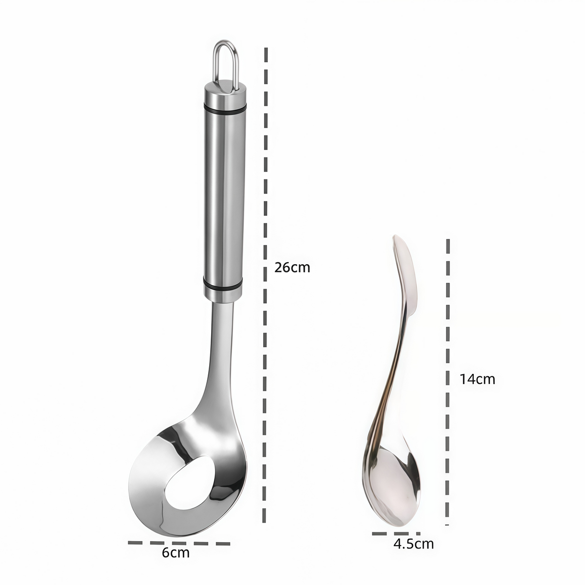 2-Pack Stainless Steel Meatball Maker Spoon