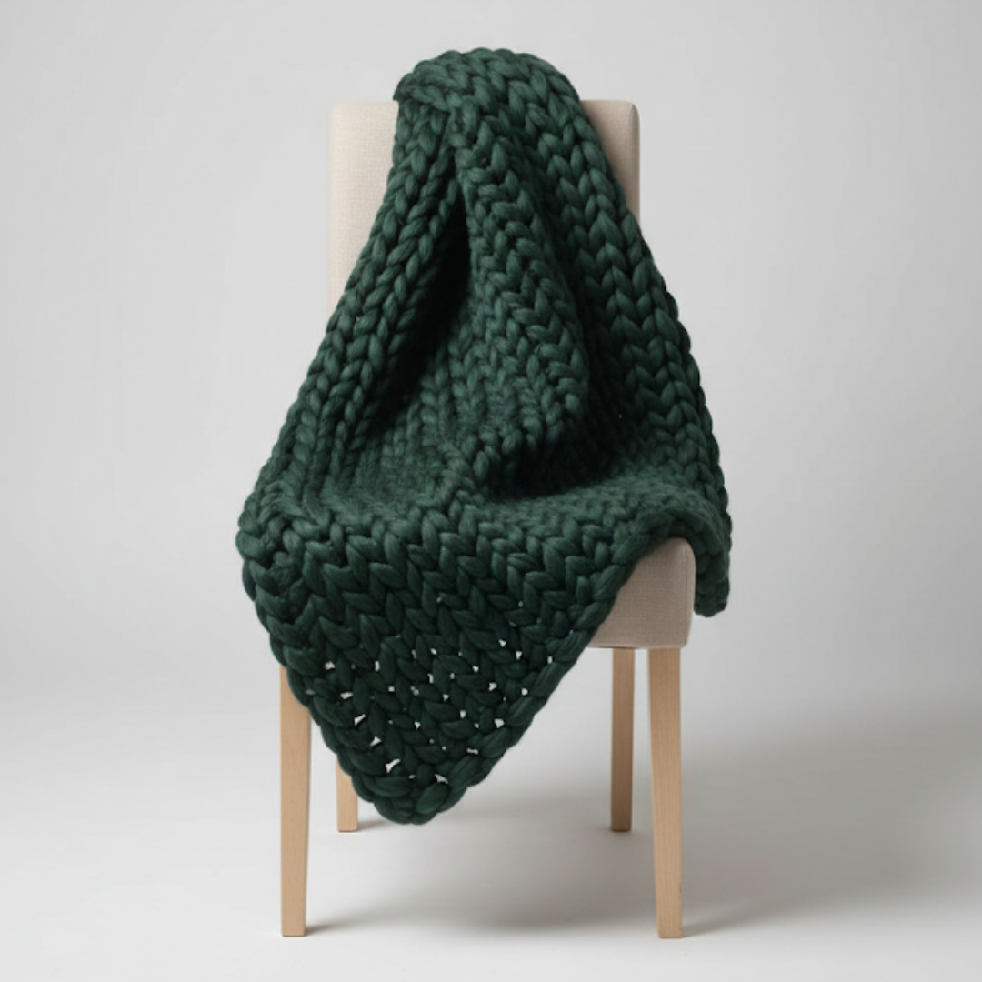 Nordspur | Veloroo Chunky Knitted Throw Blanket