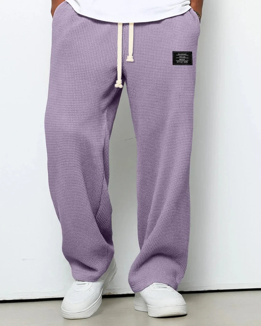 Ultra-Soft Wide-Leg Lounge Trousers