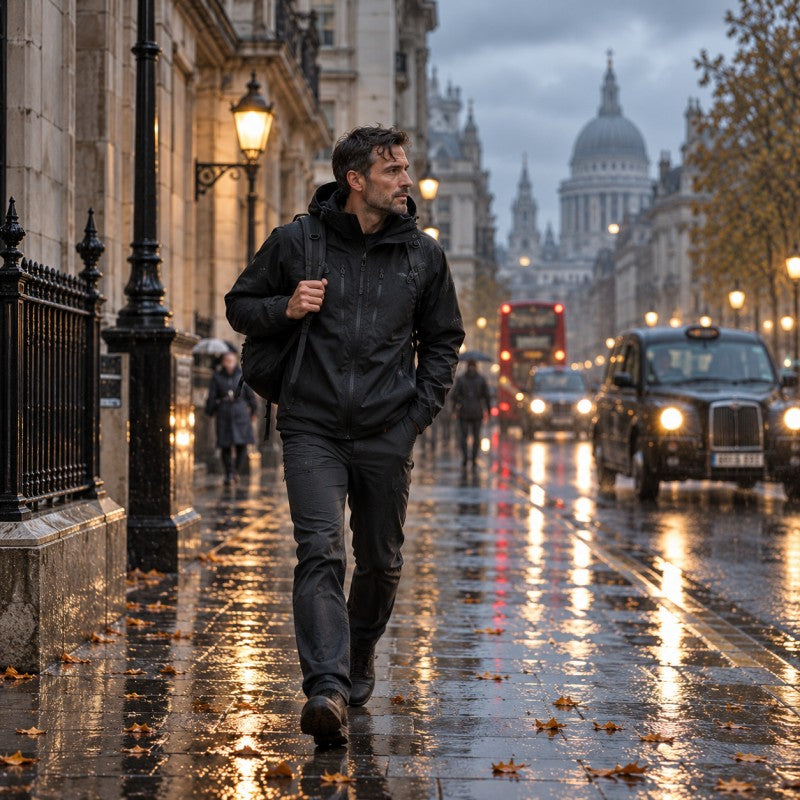 Built for Wind & Rain | Men's Waterproof Insulated Outdoor Jacket