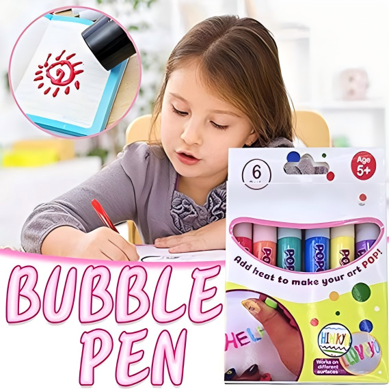 Magic Markers with Puffy Effect