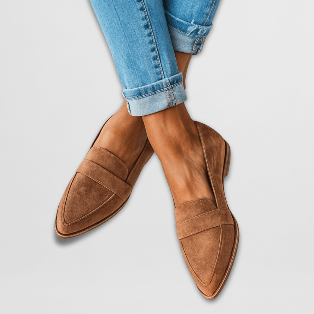 Teodora Soft Suede Loafers