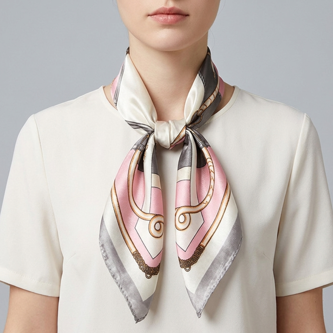 Nordspur | Square Simulated Silk Scarf