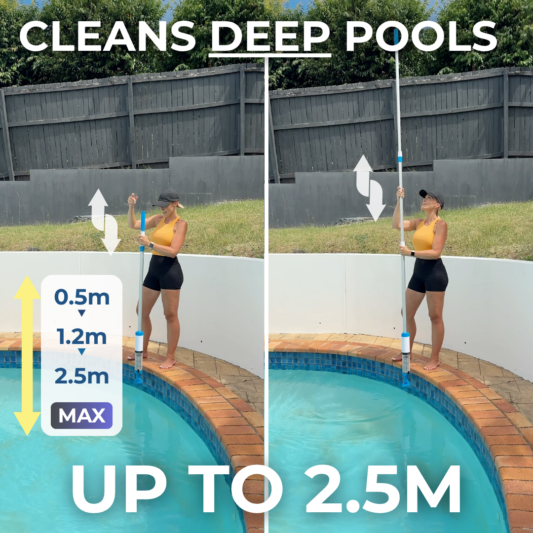 3 in 1 Cordless Rechargeable Pool Vacuum Cleaner