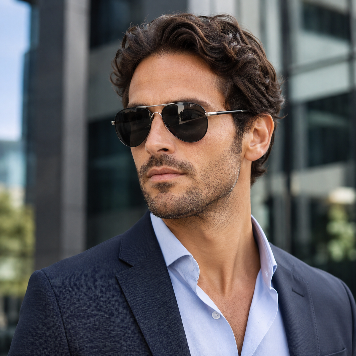 Nordspur | Avirex Polarised Aviator-Style Driving Sunglasses