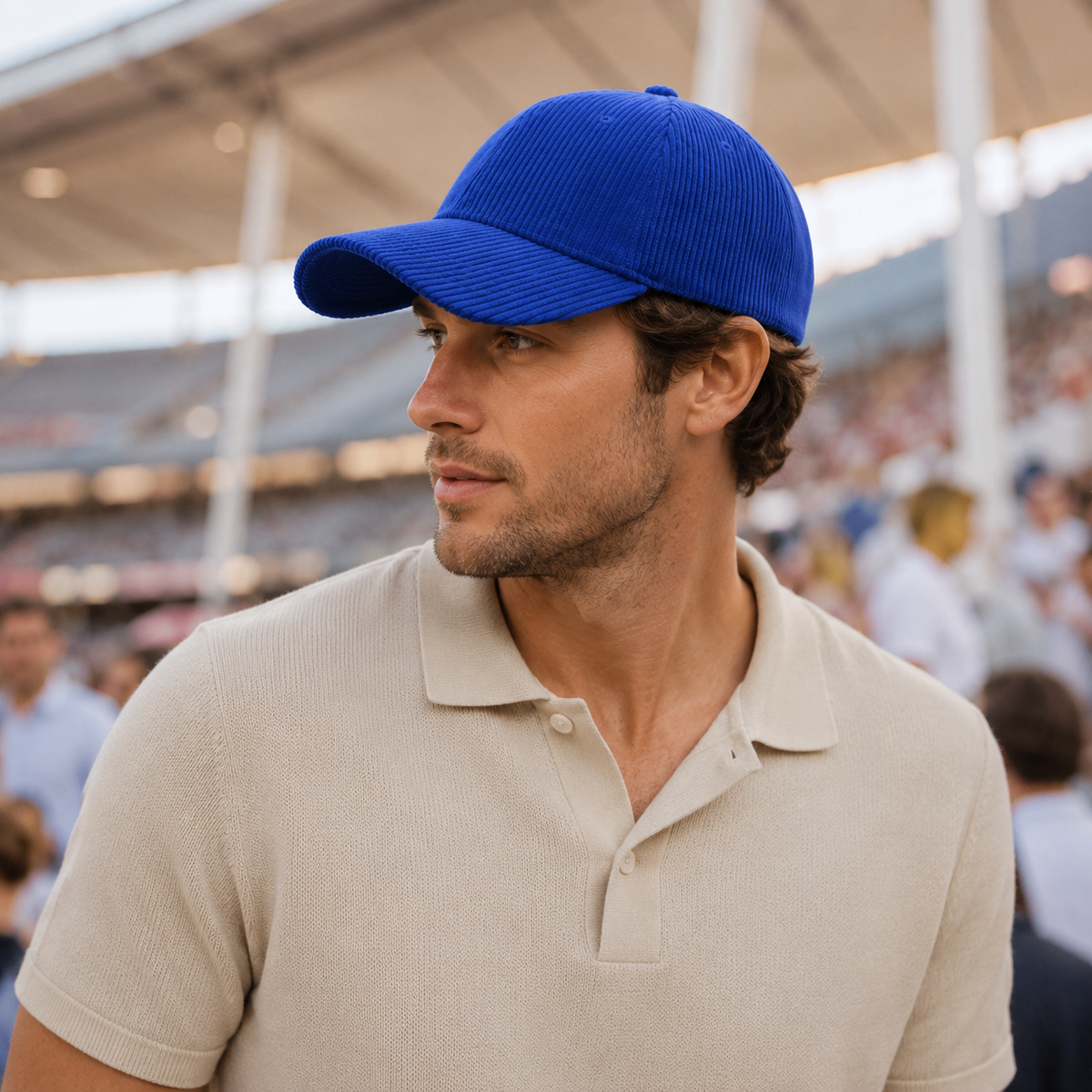 Nordspur | Duxton Curved Brim Corduroy Baseball Cap