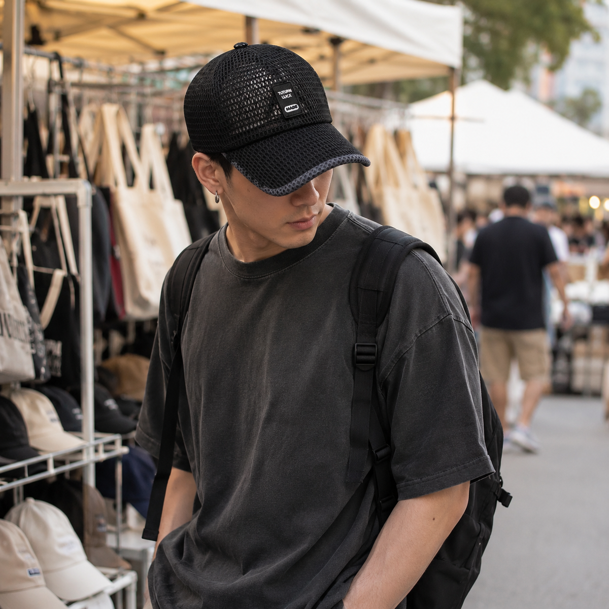 Nordspur | Meshwick Breathable Mesh Snapback Baseball Cap