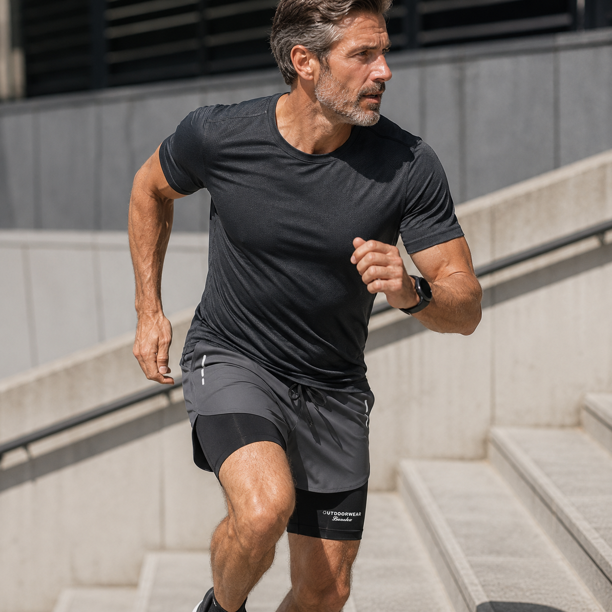 Nordspur | Veltoro Two In One Running Shorts