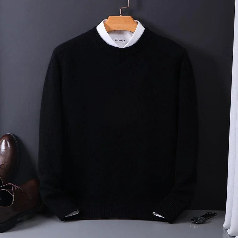 Cashmere Pullover for Men - Classic Fit
