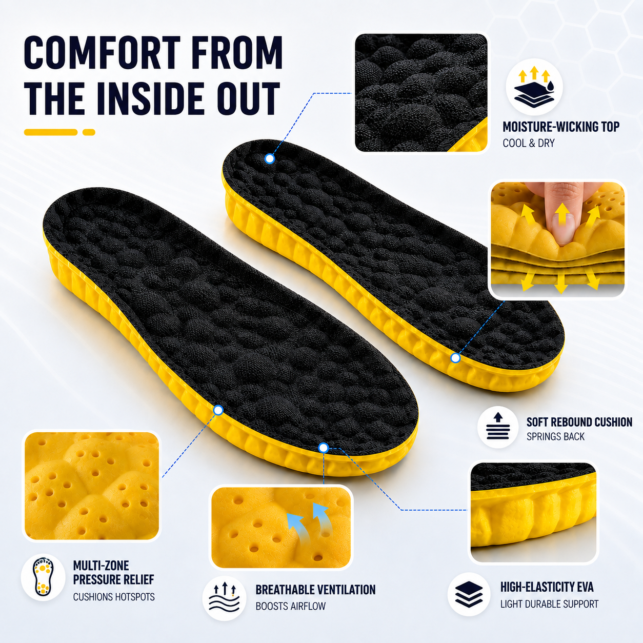 Nordspur | Cloudstride 4D Contoured Sports Insole