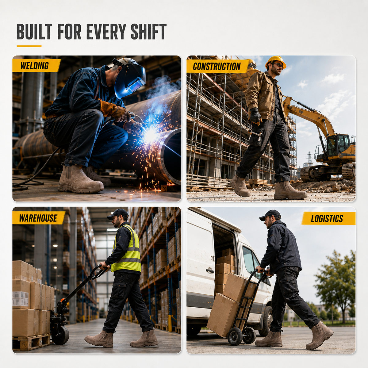 Nordspur | ForgeTread Slip On Safety Ankle Boot