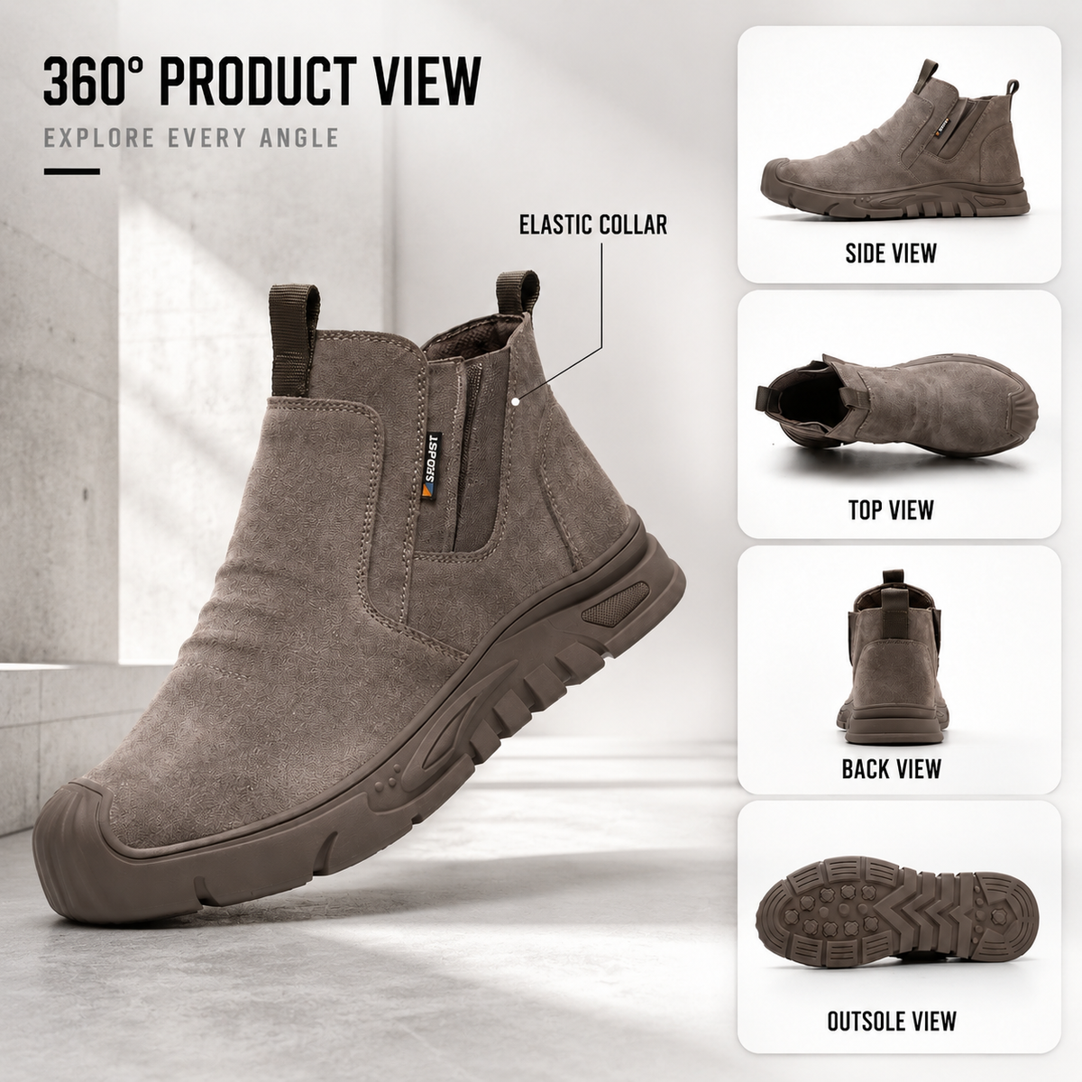 Nordspur | ForgeTread Slip On Safety Ankle Boot