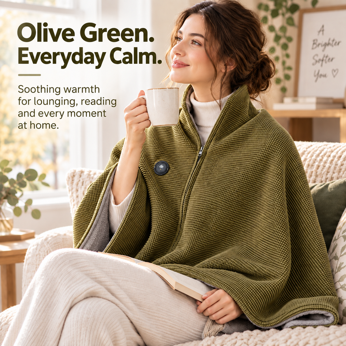 Wearable Heated Blanket – Cozy Hands-Free Warmth