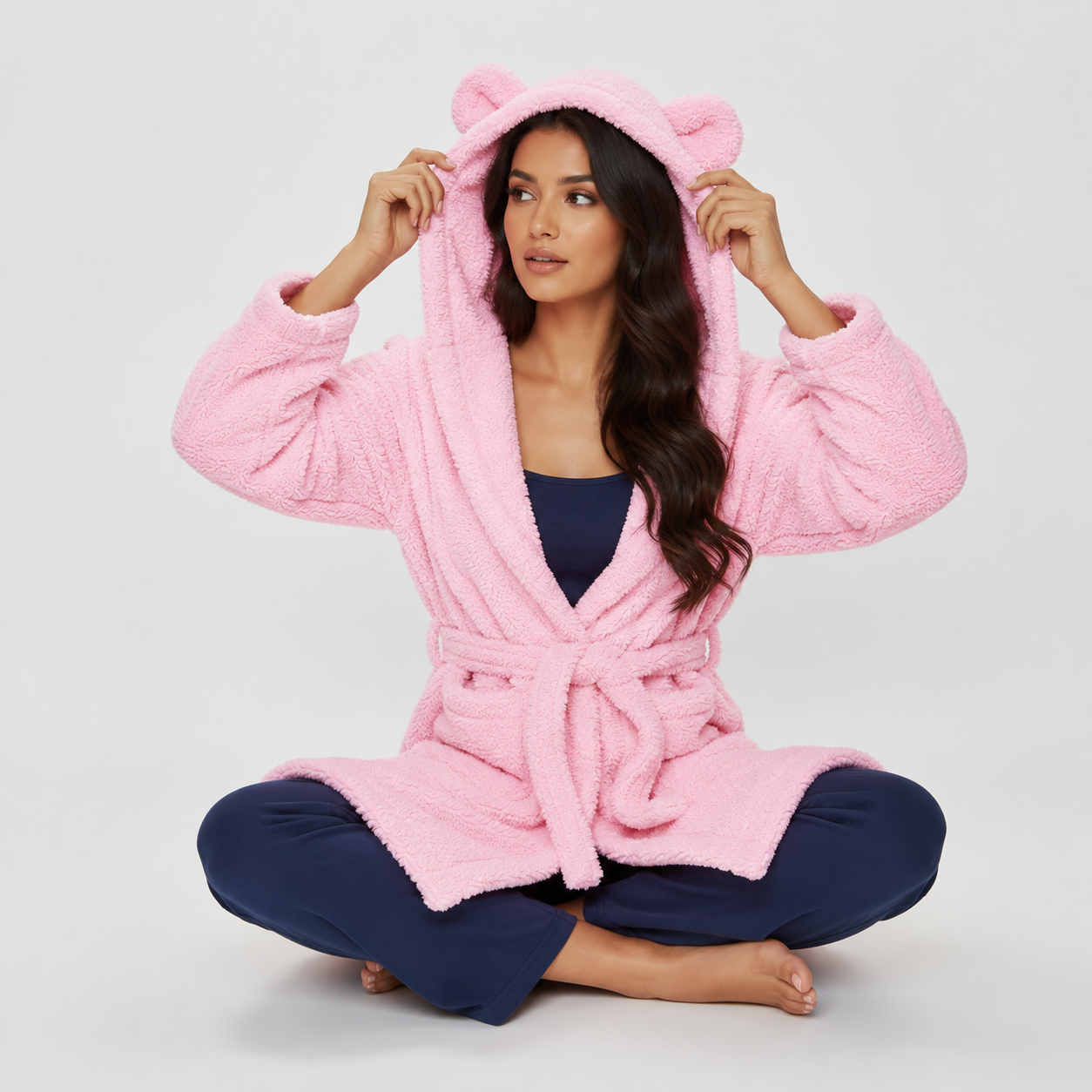 Nordspur | Hugmora Hooded Knee Length Robe