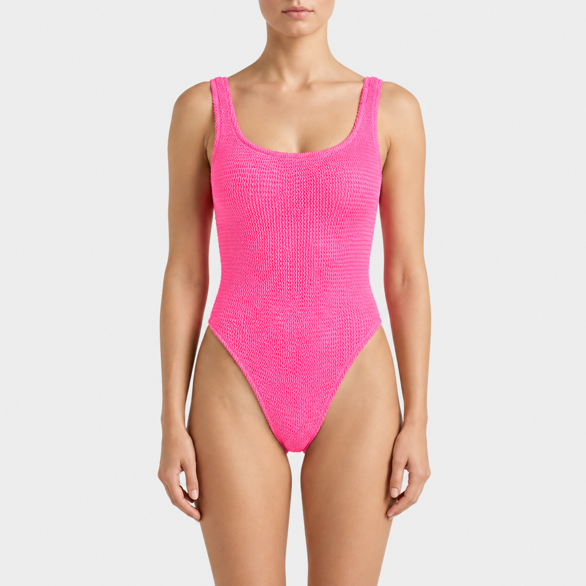 Nordspur | Cringlette Crinkle Textured One-Piece Swimsuit