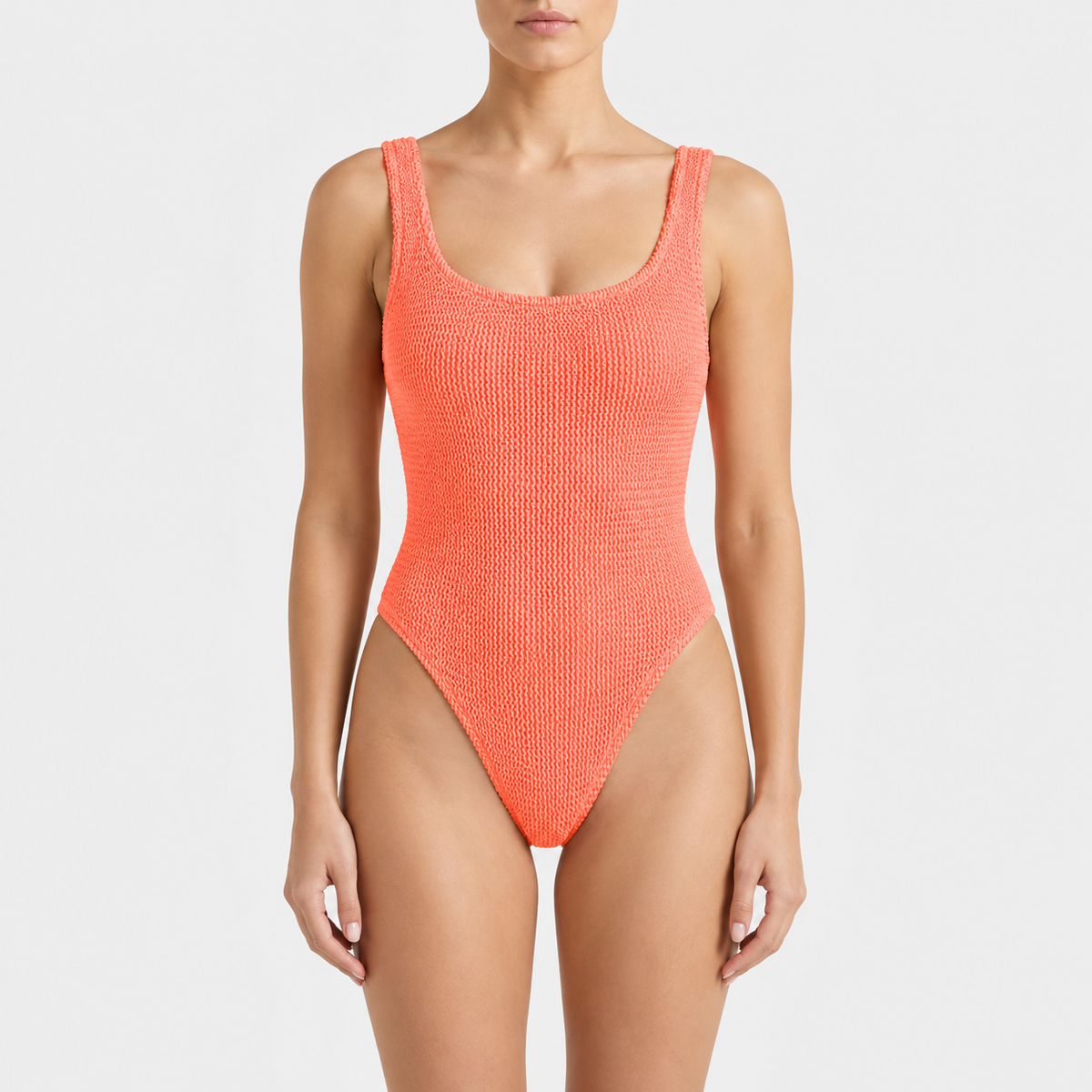 Nordspur | Cringlette Crinkle Textured One-Piece Swimsuit