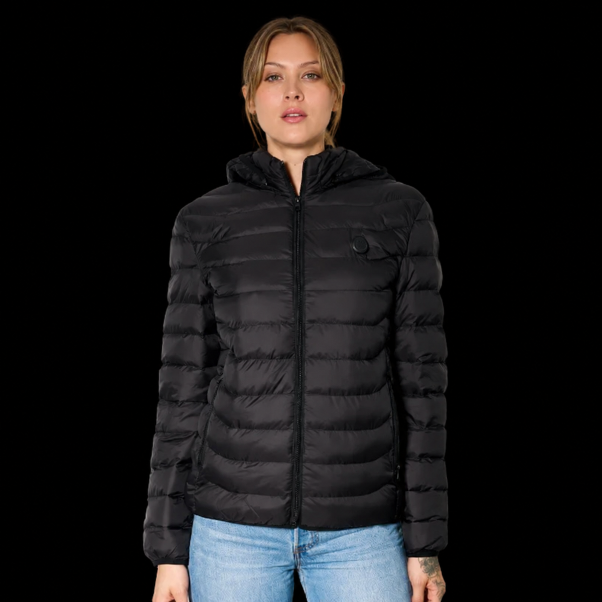 Unisex Heated Puffer Jacket – Warm & Comfortable Winter Coat