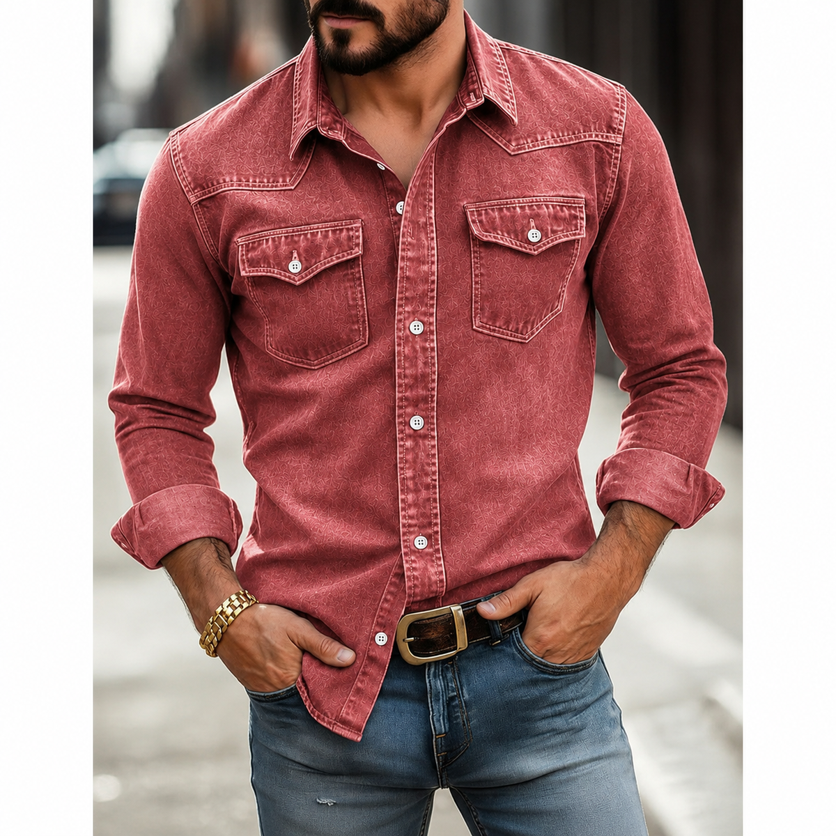 Vintage Denim Shirt