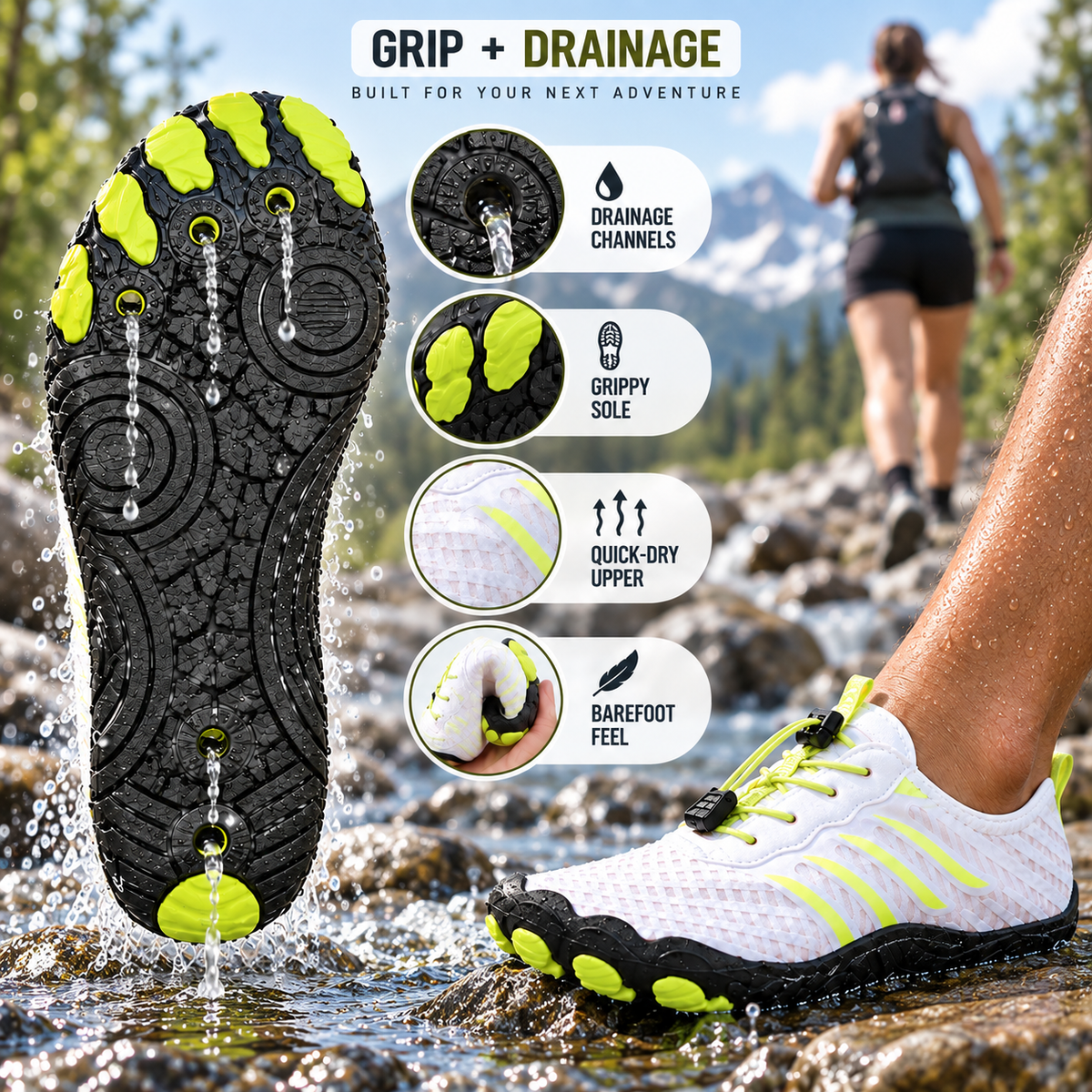Nordspur | Aquavex Amphibious Quick-Dry Barefoot Sports Shoe