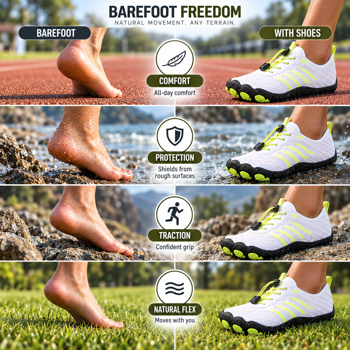 Nordspur | Aquavex Amphibious Quick-Dry Barefoot Sports Shoe