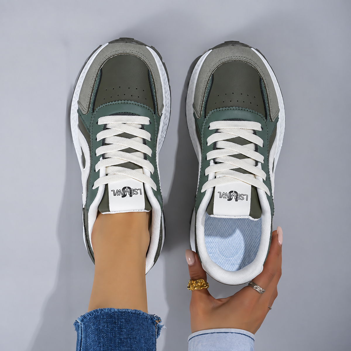 Marie Sneakers | Extra Wide, Cushioning Sneakers