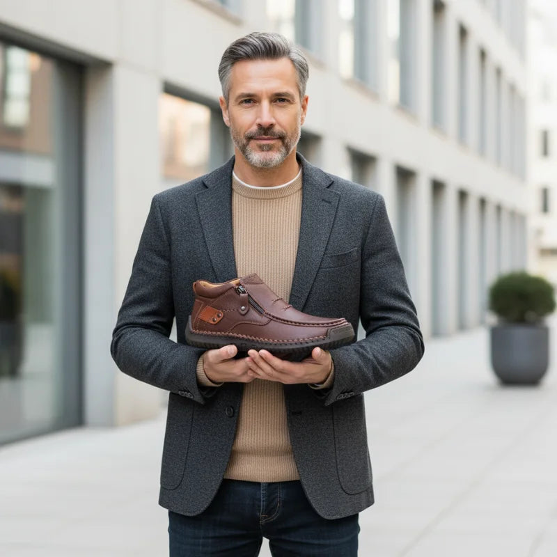 Handcrafted Leather Shoes with Comfort and Character