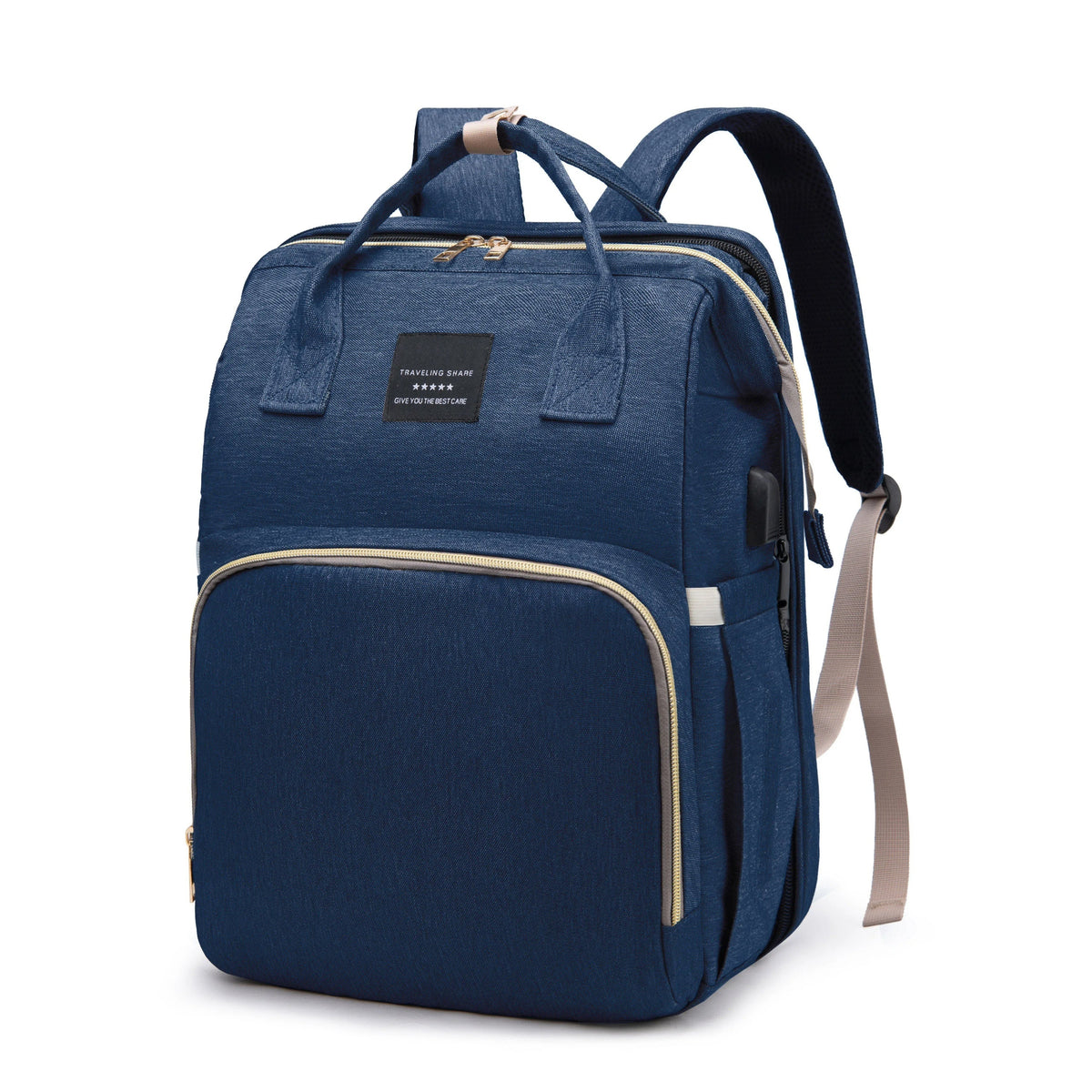 Always Prepared – Multifunctional Diaper Bag with Bed