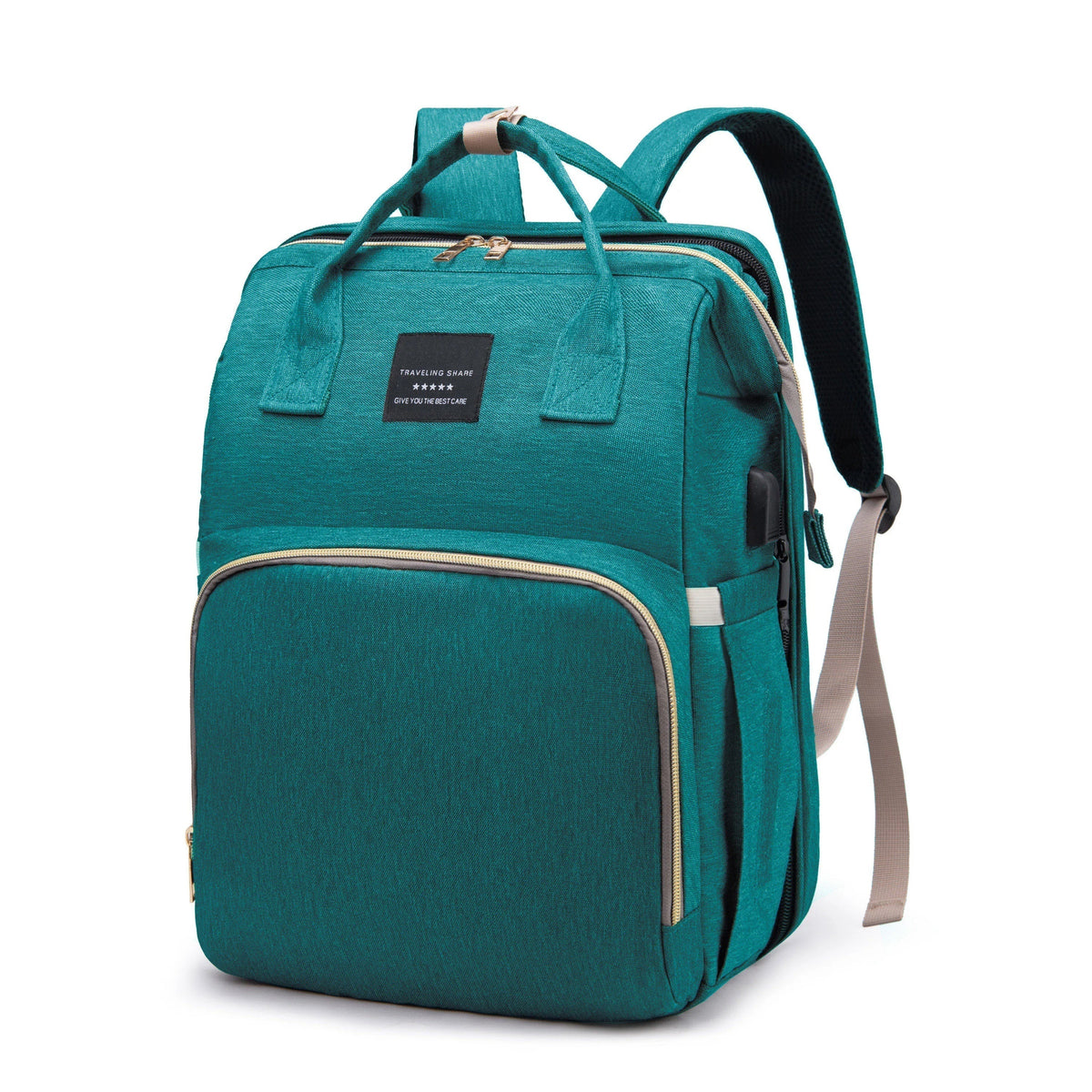 Always Prepared – Multifunctional Diaper Bag with Bed