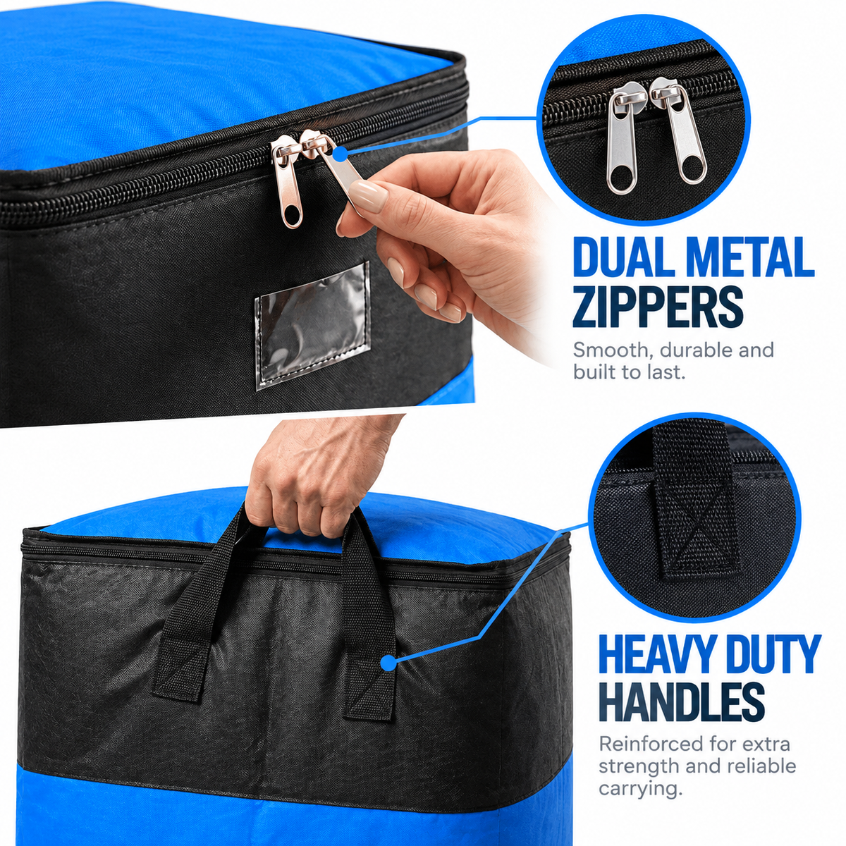Jumbo Moving & Storage Bag (Waterproof, Tearproof)