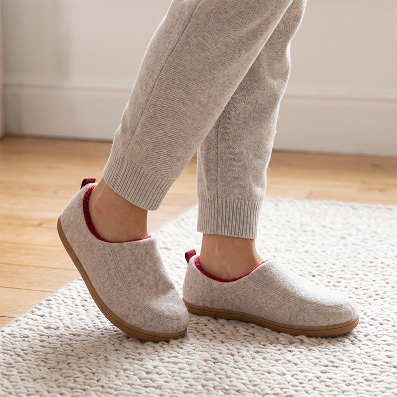 Unisex Orthopaedic House Slippers with Arch Support & Warm Fleece Lining