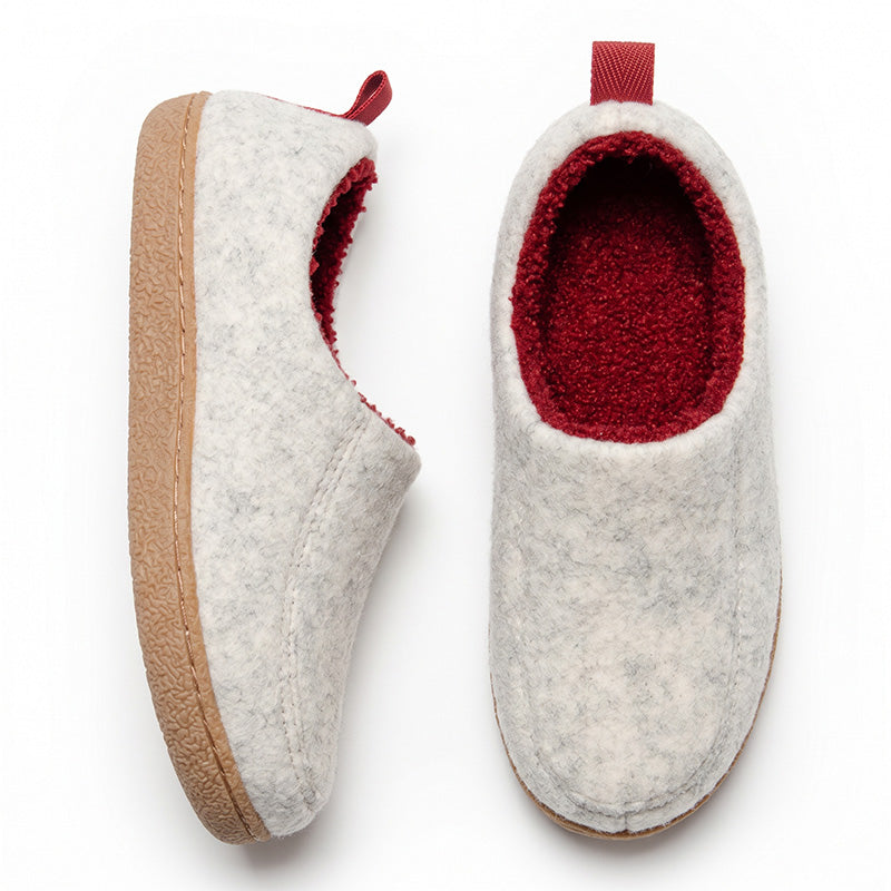 Unisex Orthopaedic House Slippers with Arch Support & Warm Fleece Lining
