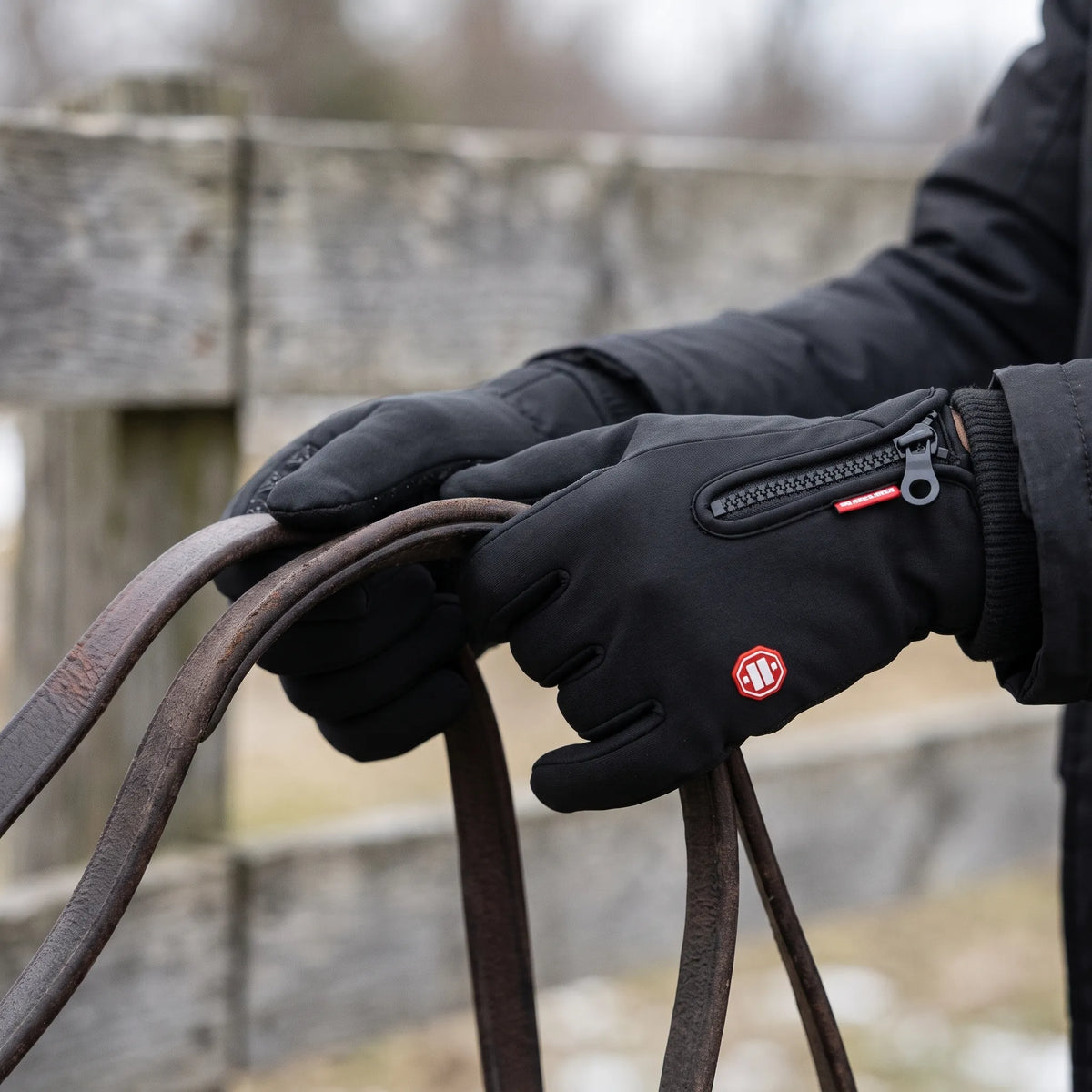 Equiva | Heated Gloves for Winter Riding, Waterproof and Rechargeable