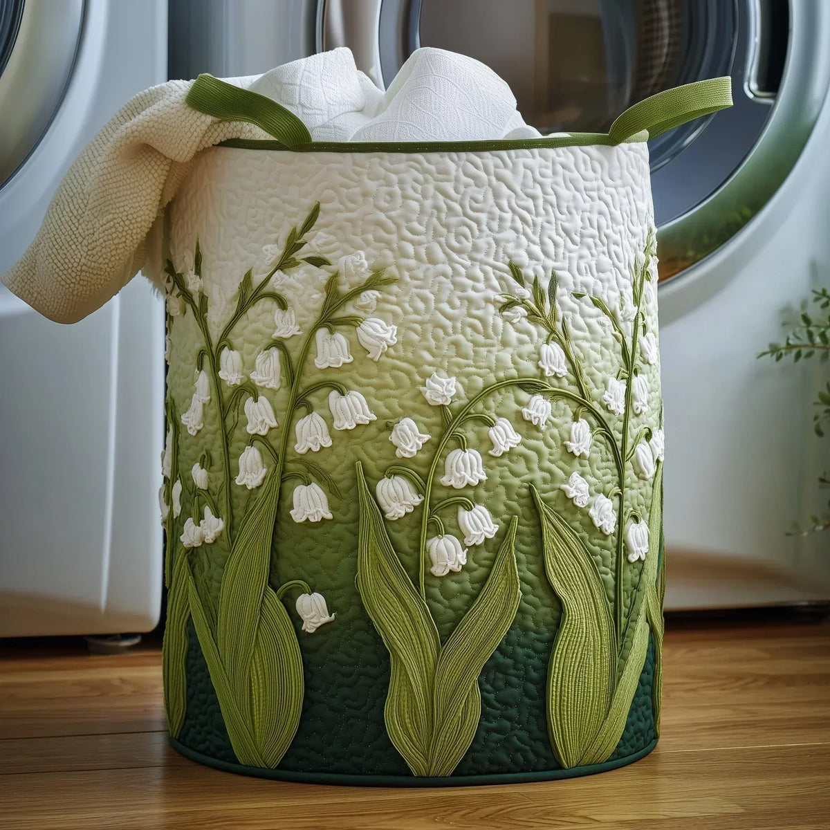 Hand-Quilted Basket