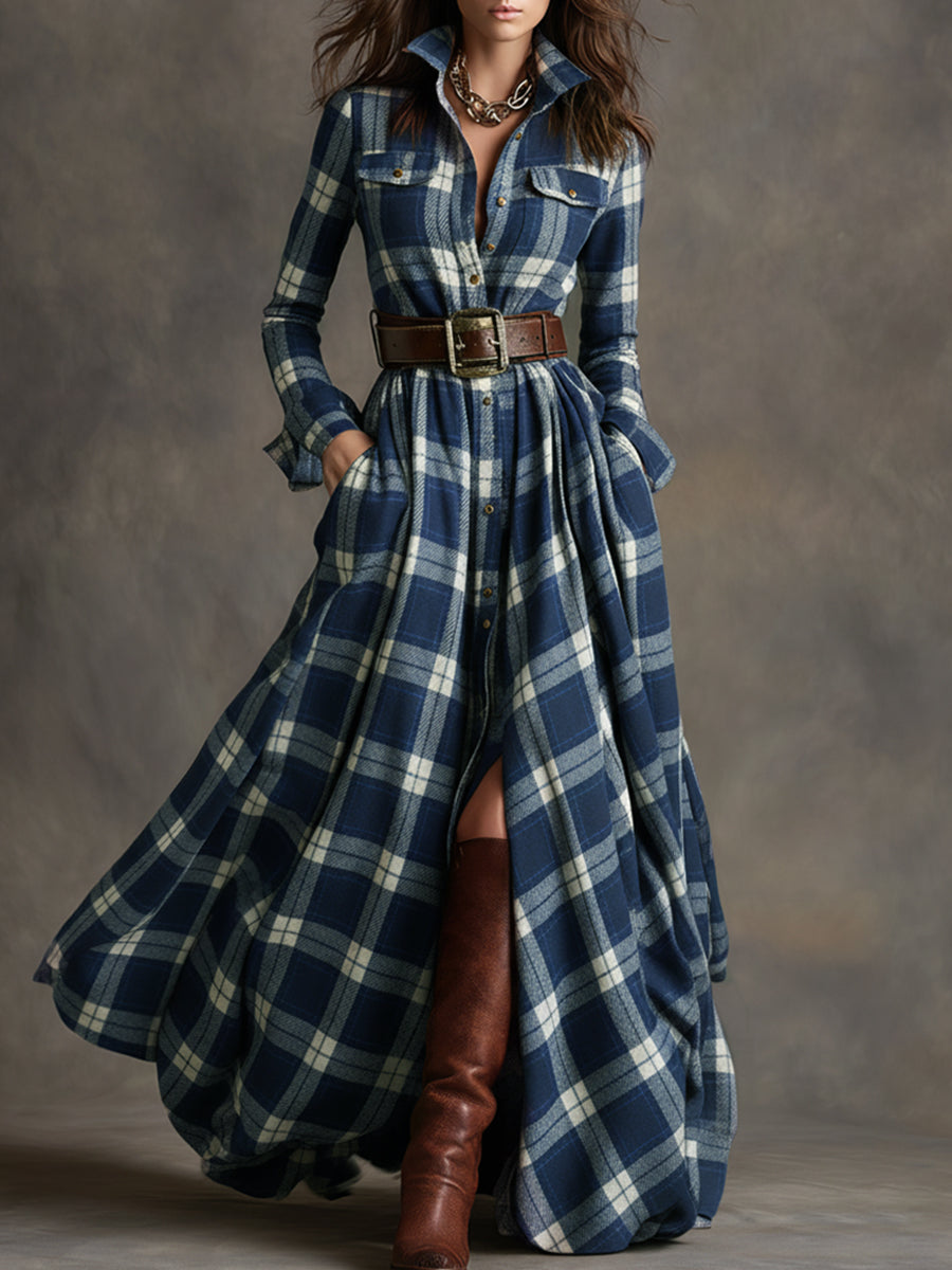 Belted Shirt Dress