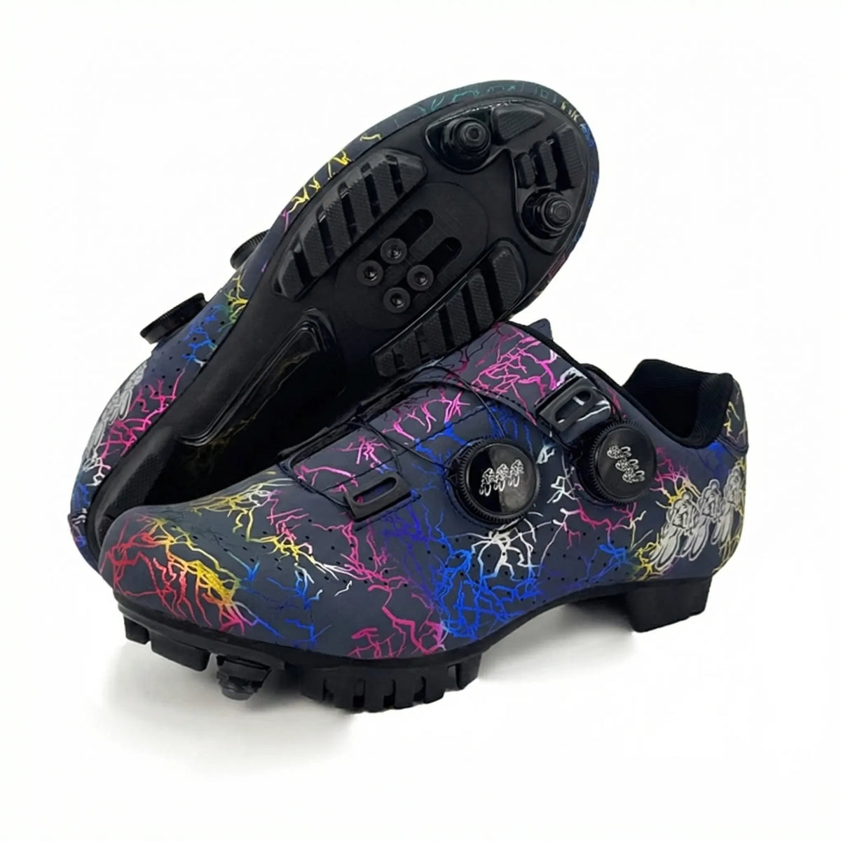 Gravixo | Gravel Riding SPD Cycling Shoe, Dual Dial Fit