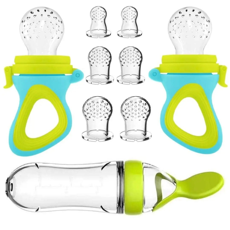Easy-Grip Baby Feeders for Fresh Fruits and Teething Relief