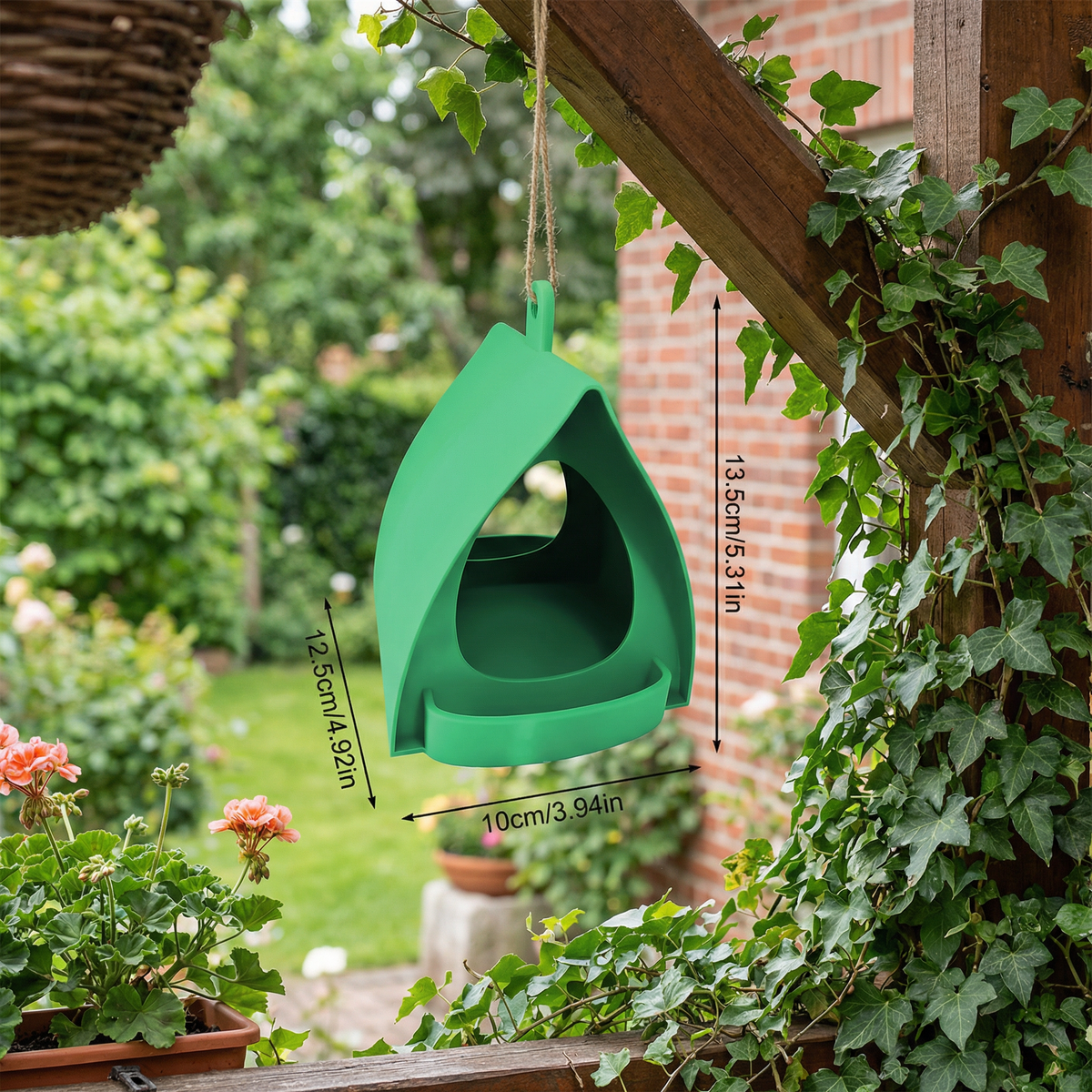 Hanging Bird Feeder for Hanging – Large Capacity for Garden & Balcony