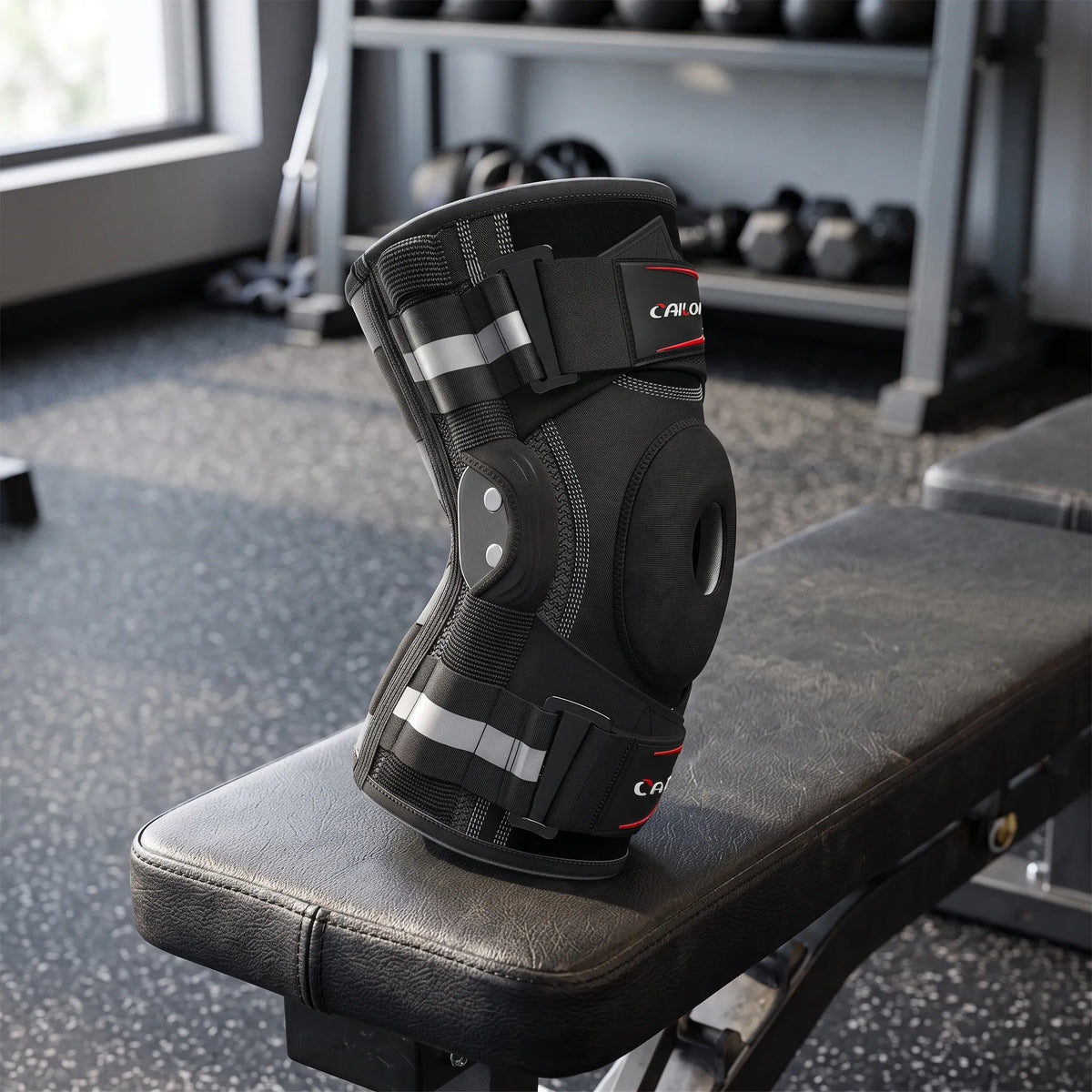 Hinged Gym Knee Support Brace