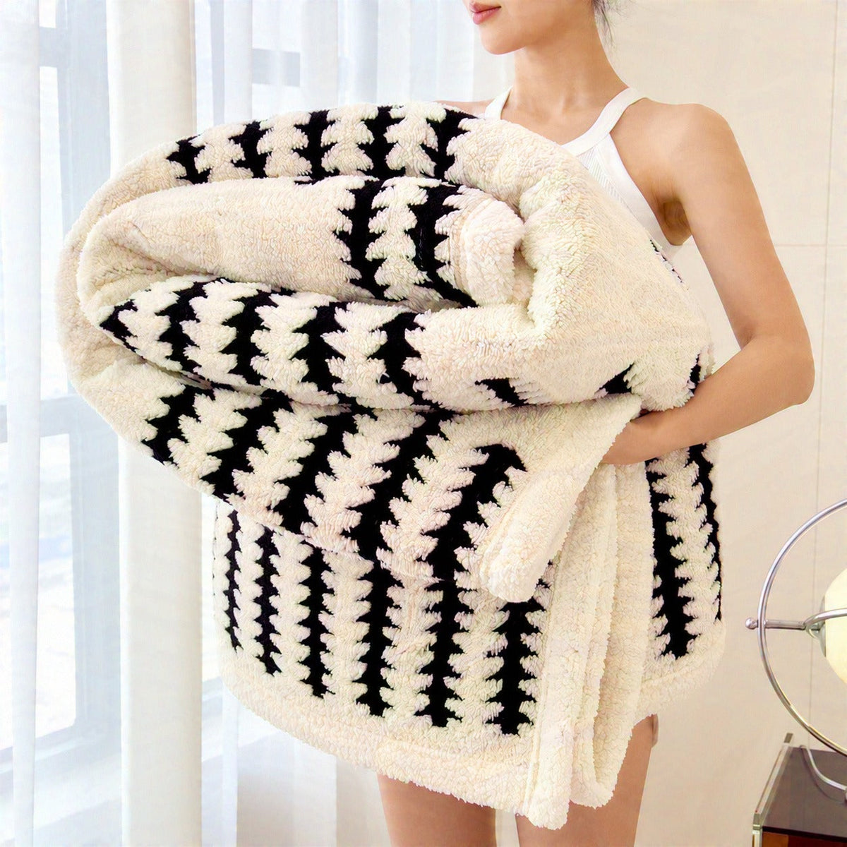 Aspen Plush Throw Blanket