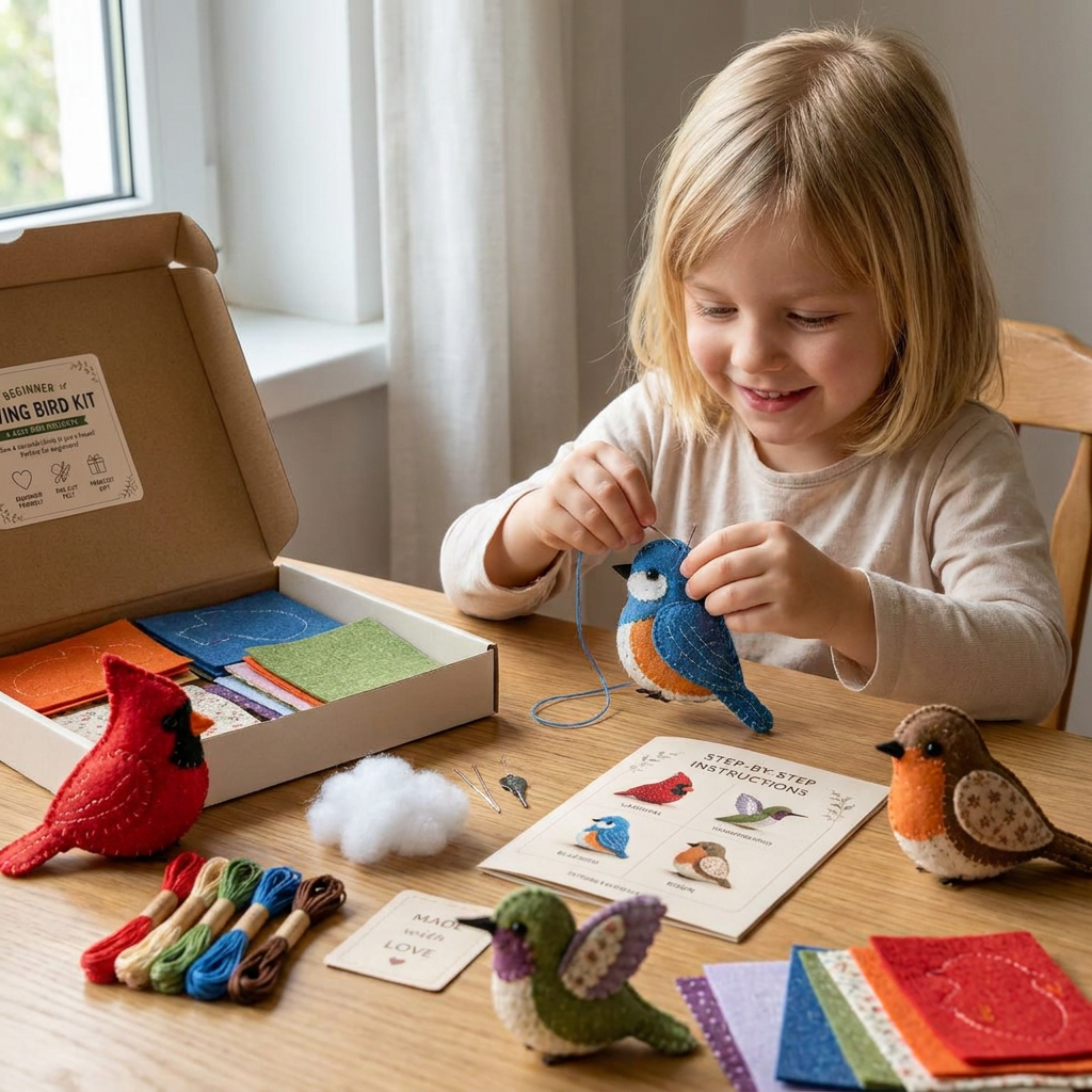 DIY Plush Sewing Kit β Sew Your Own Cute Figure