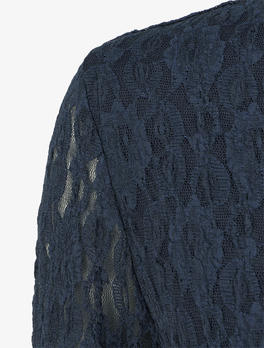 Flowing V-Neck Lace Dress