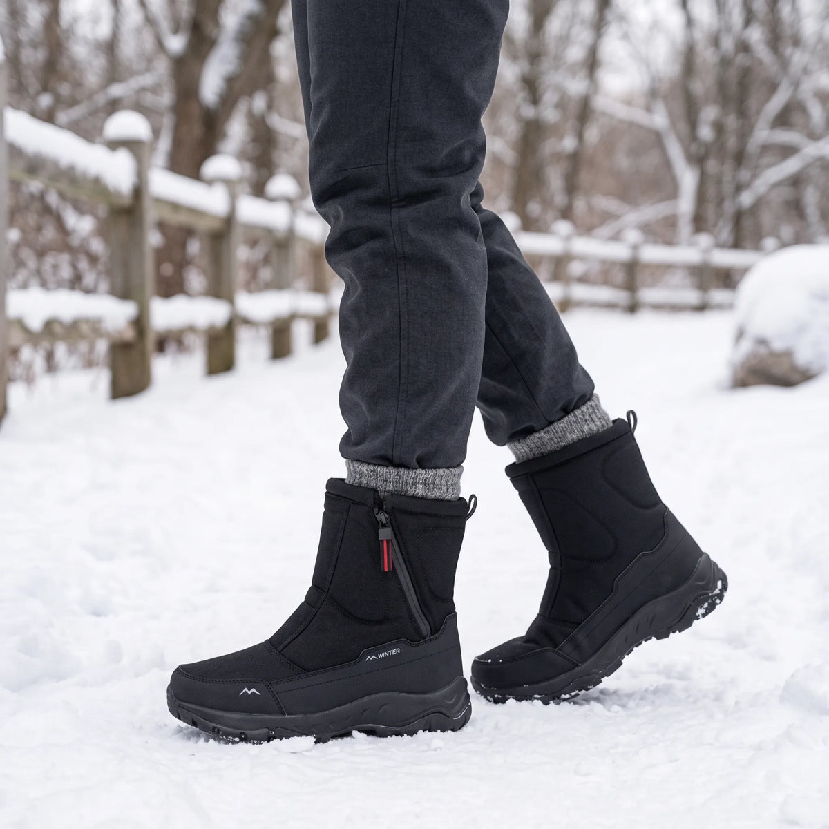 Ladies Snow Boots Wide Fit | Insulated Winter Footwear