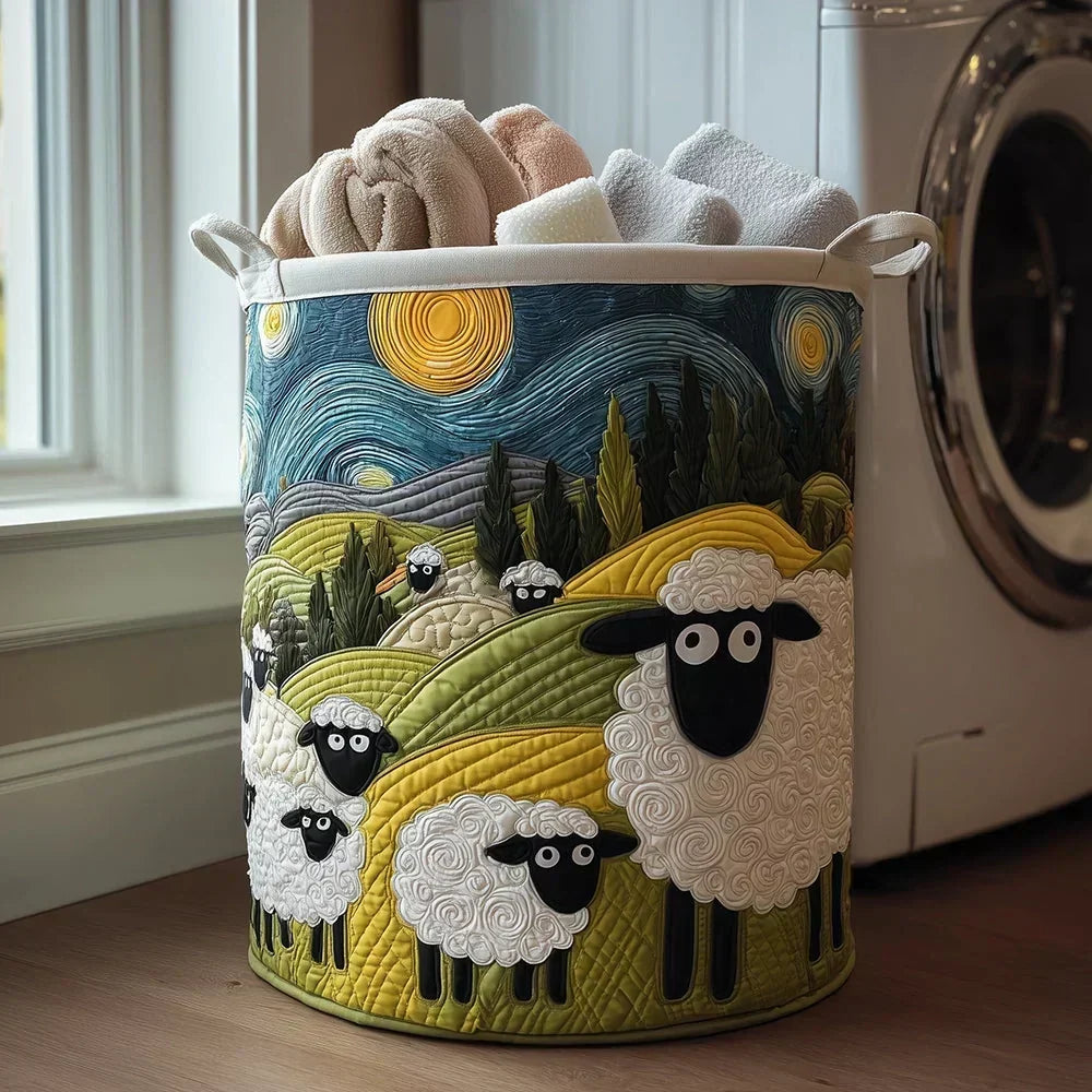 Hand-Quilted Basket