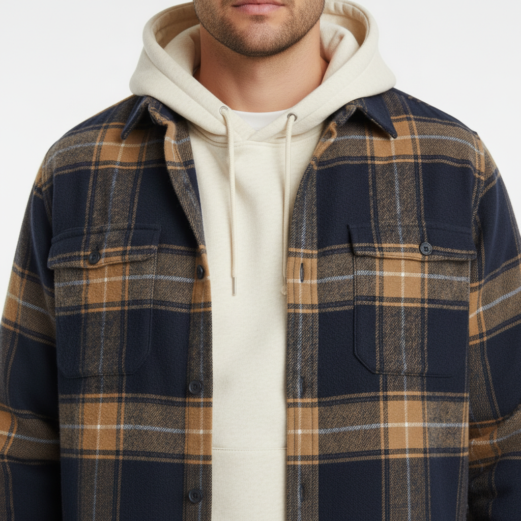 Rothwell Flannel Shirt in Timeless Style