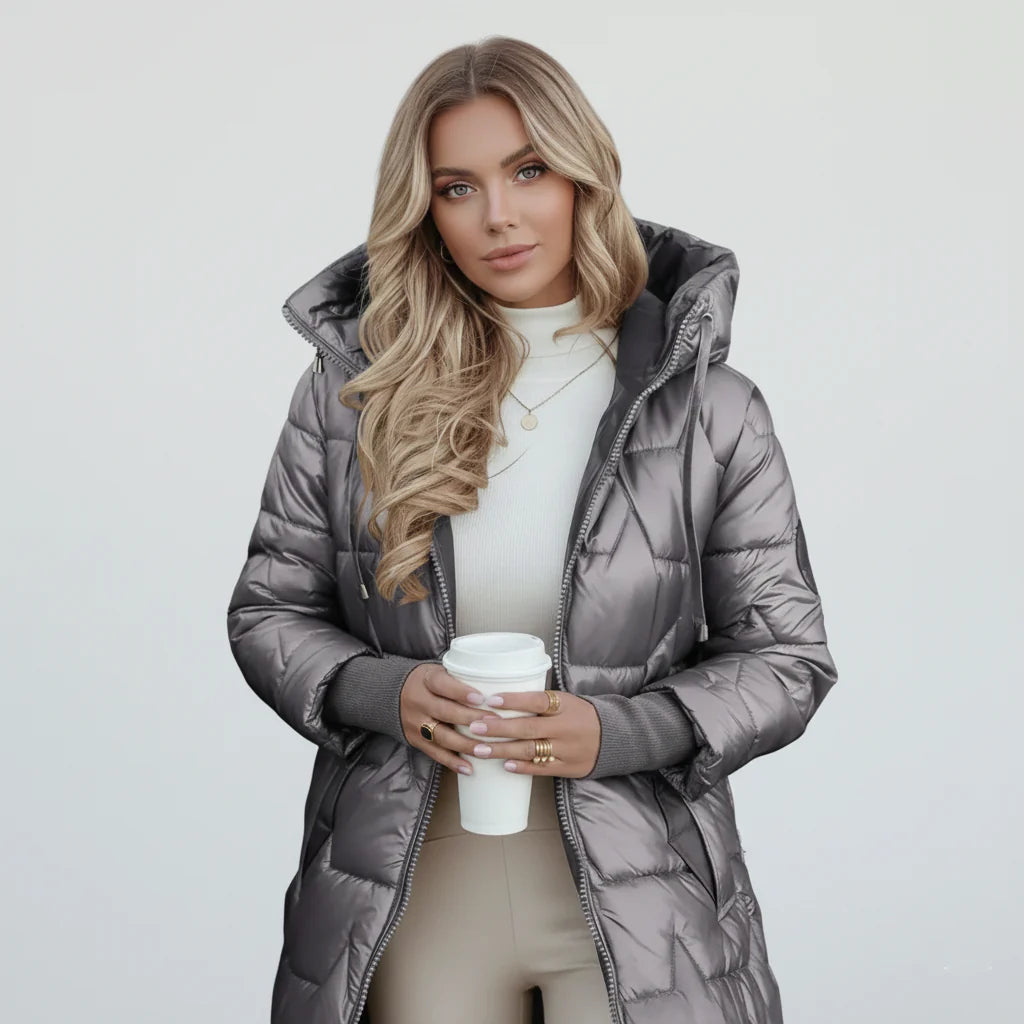 Winter Coat with Hood for Warmth and Comfort in Timeless Style for Everyday Wear