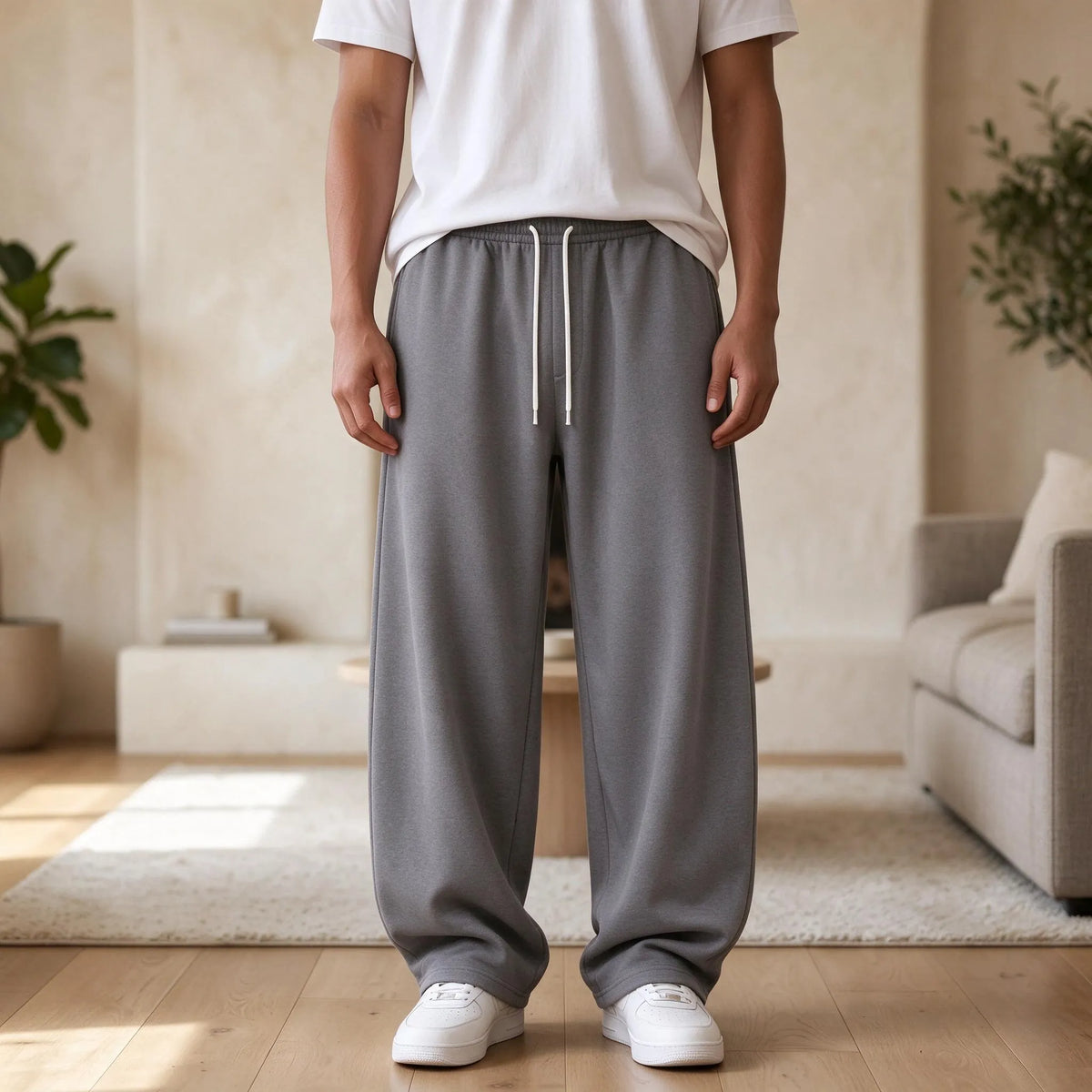 Loose Full-Length Lounging Joggers
