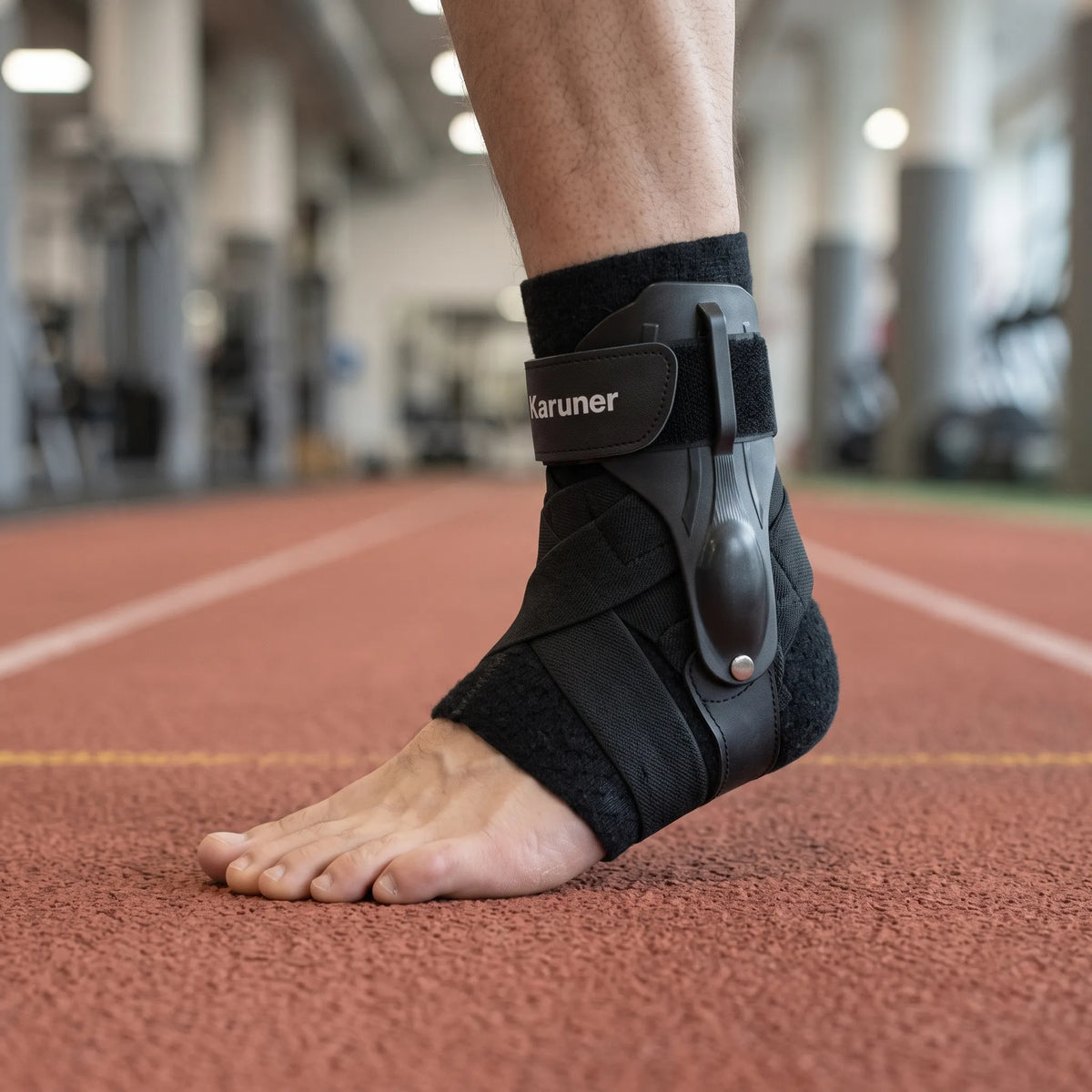 Low-Profile In-Shoe Ankle Stabiliser With Straps