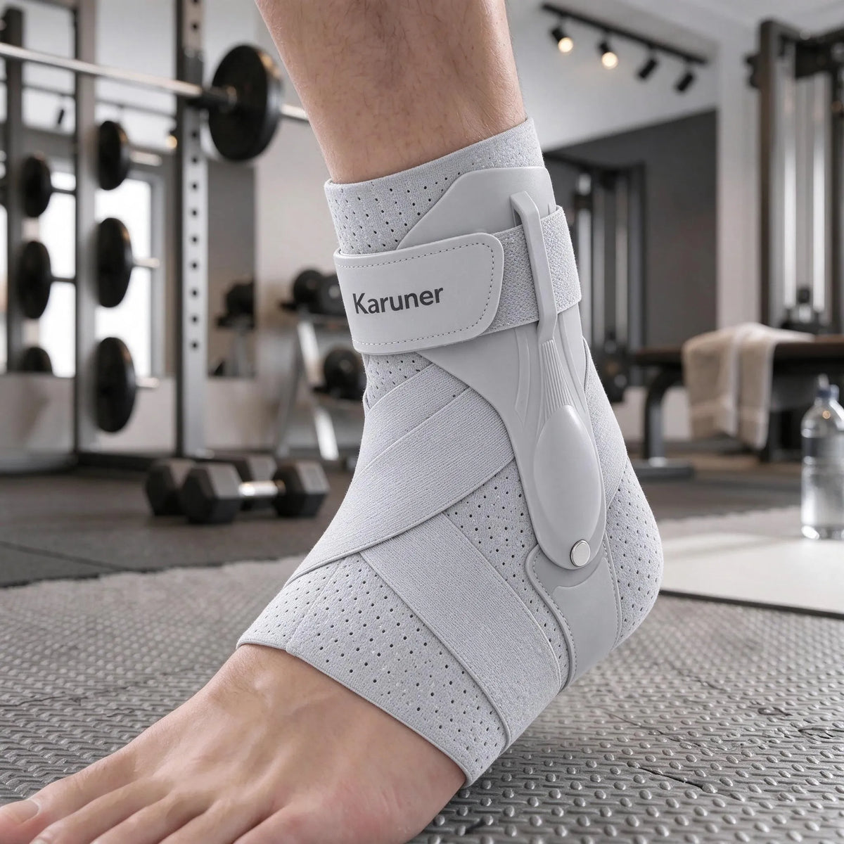 Low Profile Wraparound Compression Ankle Stabiliser