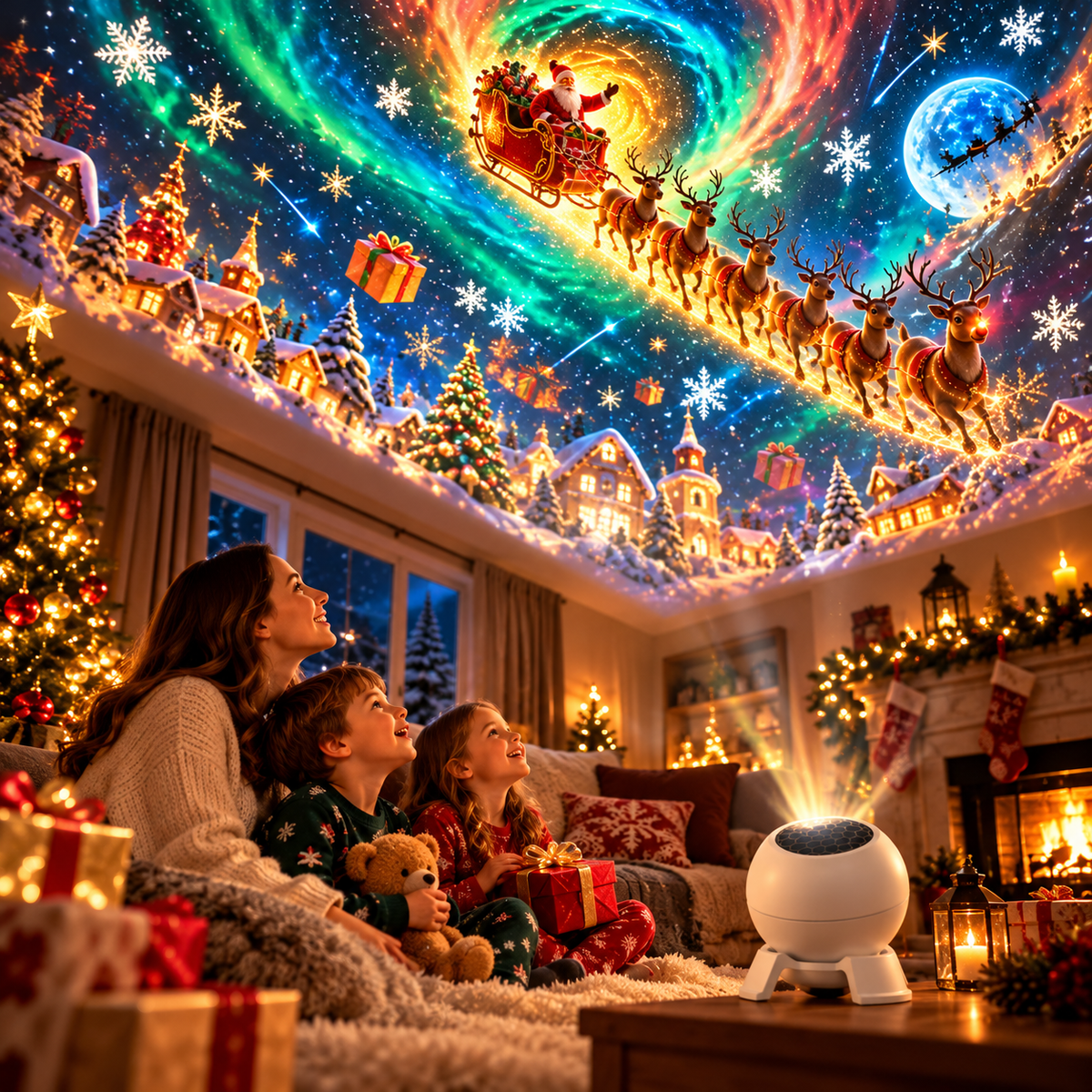 Lumivane | Dreamy Christmas Projector for Calm Winter Evenings at Home