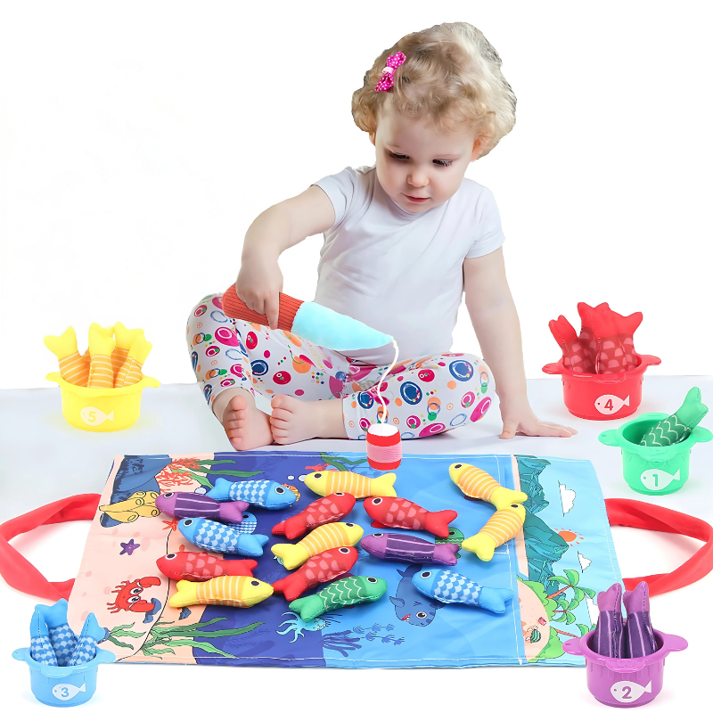 Montessori Fishing Game